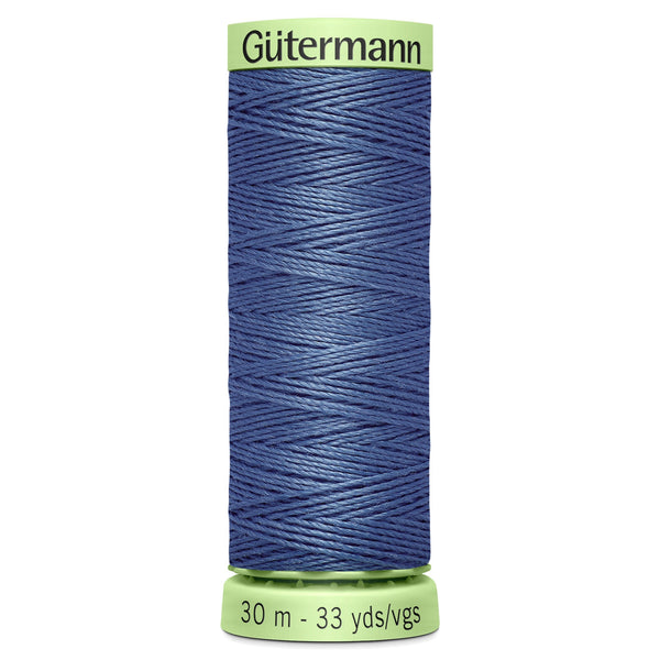 Gutermann Topstitch 112 Dark Powder Blue 30m Reel