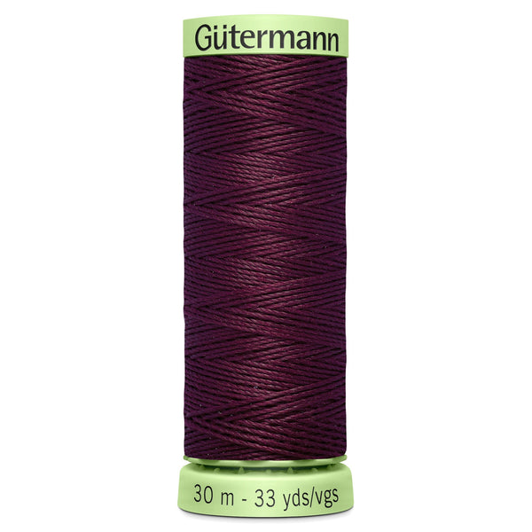 Gutermann Topstitch 130 Garnet 30m Reel