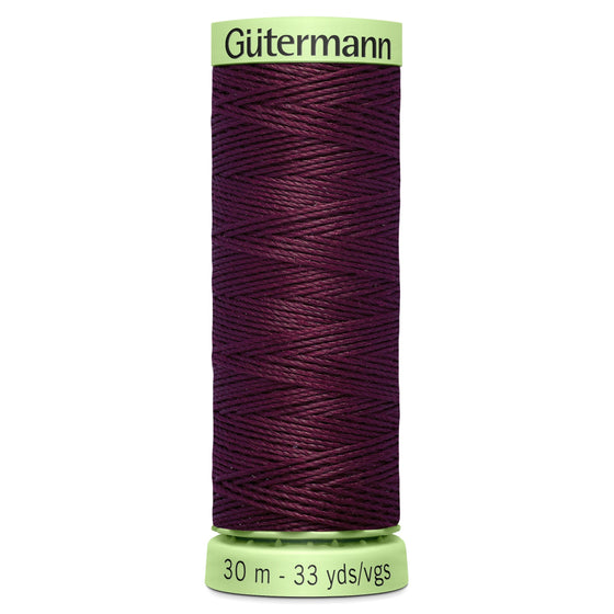 Gutermann Topstitch 130 Garnet 30m Reel
