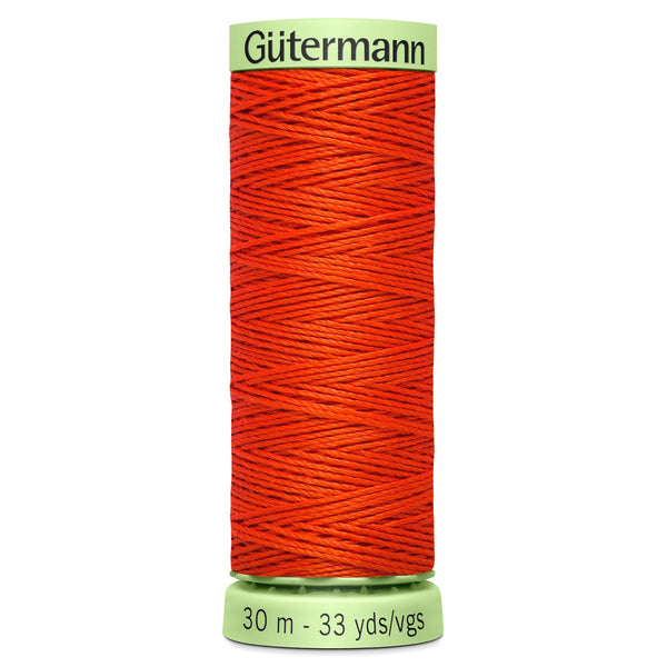 Gutermann Topstitch 155 Orange Red 30m Reel