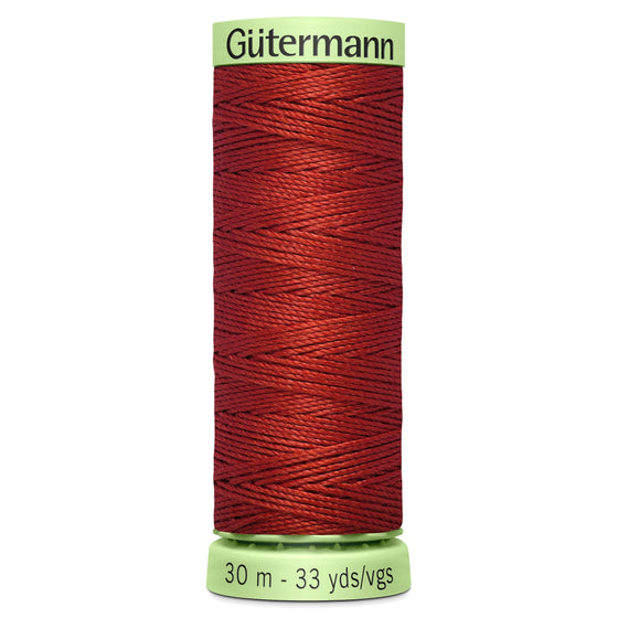 Gutermann Topstitch 221 Young Burgundy 30m Reel