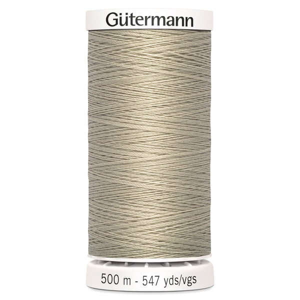 Gutermann Sew All 722 White Coffee 500m Reel