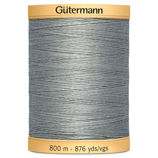 Gutermann Cotton 6206 Grey 800m Reel
