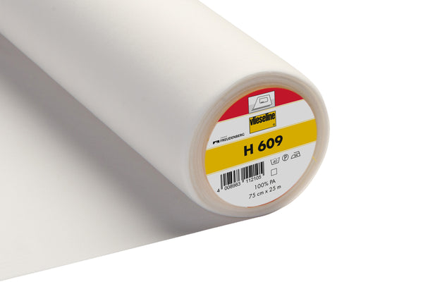 Vlieseline 2VH[--609 - White Fusible Interlining 75cm 1M