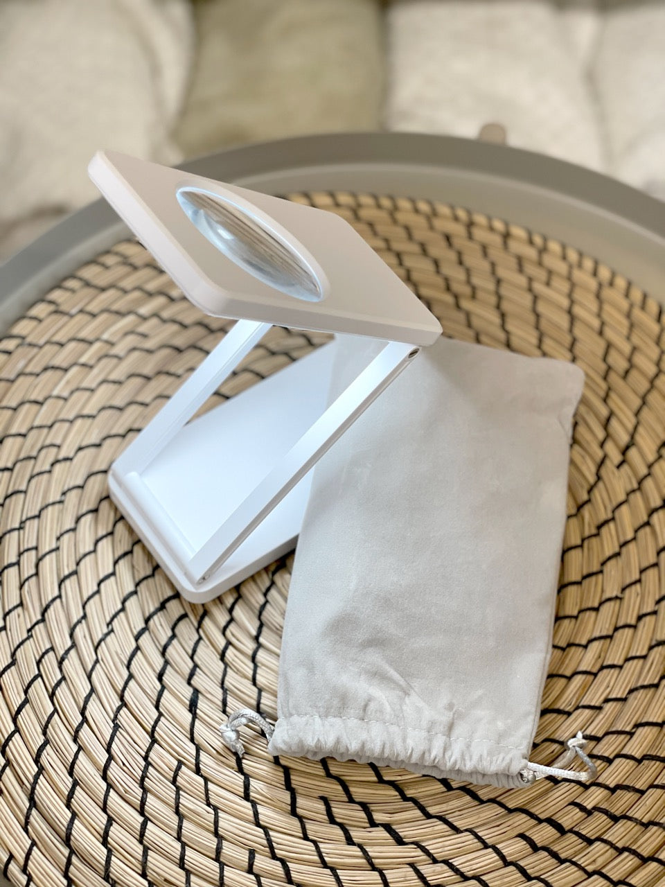 Magnilite Portable Rechargeable LED Magnifier Lamp