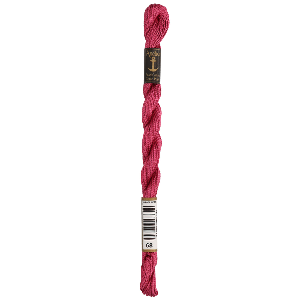 Anchor Pearl 5 Skein 5g (22m) Col.68 Pink