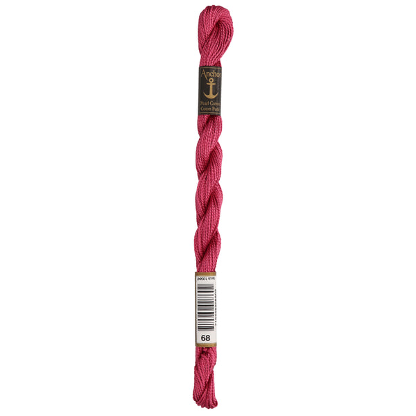 Anchor Pearl 5 Skein 5g (22m) Col.68 Pink