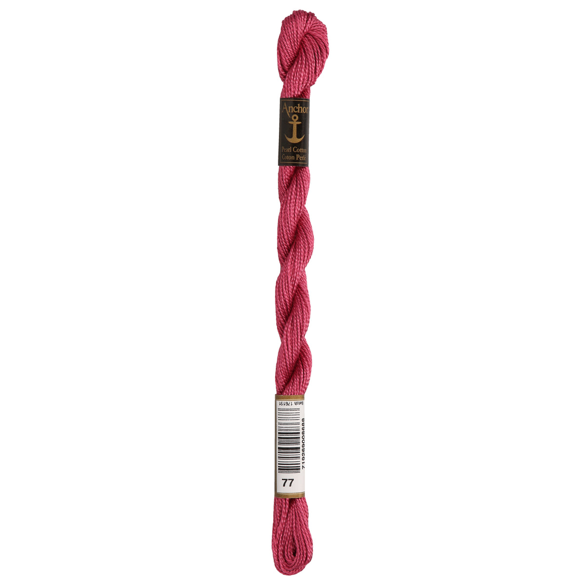 Anchor Pearl 5 Skein 5g (22m) Col.77 Pink