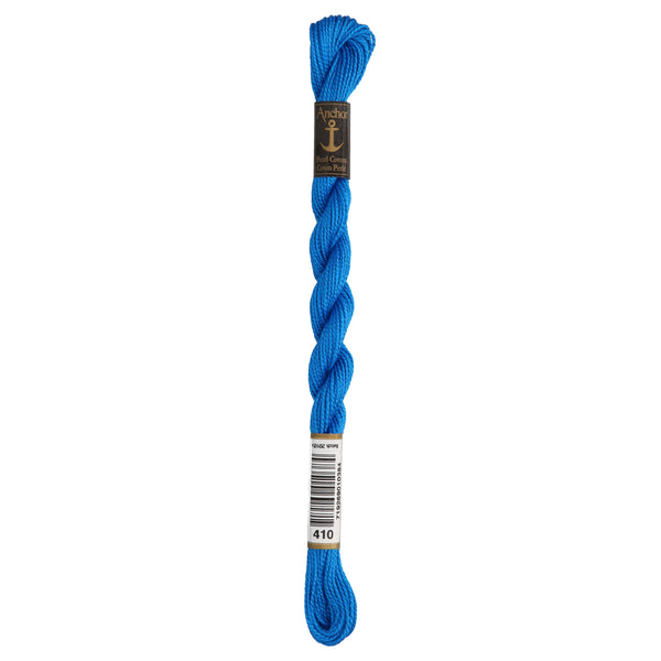 Anchor Pearl 5 Skein 5g (22m) Col.410 Blue