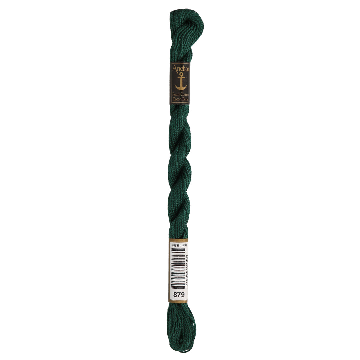 Anchor Pearl 5 Skein 5g (22m) Col.879 Green