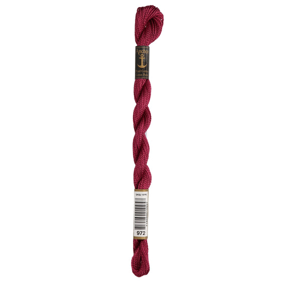 Anchor Pearl 5 Skein 5g (22m) Col.972 Pink