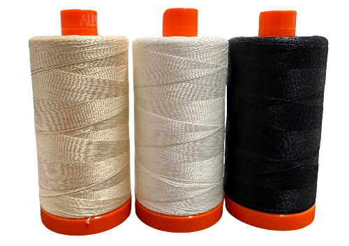 Aurifil Multibuy Selection 3 x Aurifil 50 Reels (2000, 2024, 2692) Large Spools (Loose)