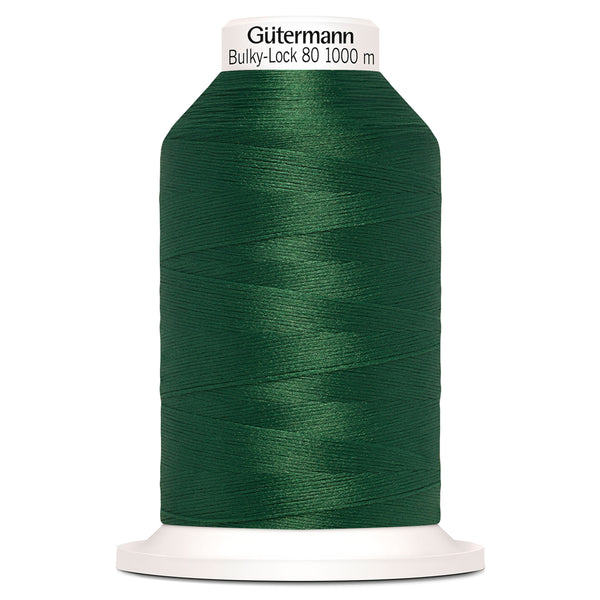 Gutermann Bulky Lock 80 340 Green 1000m Cone