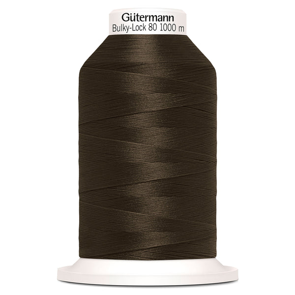 Gutermann Bulky Lock 80 696 Brown 1000m Cone