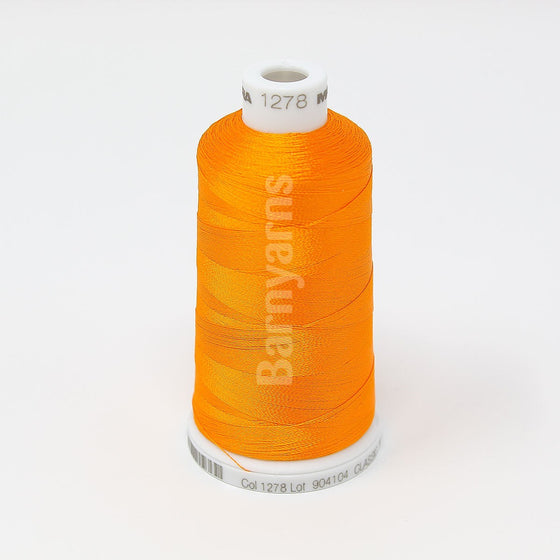 Madeira Classic 40 1278 Tangerine 1000m Cone| Barnyarns