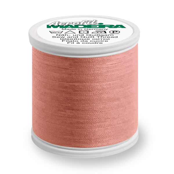 Madeira Aerofil 120 8656 Apricot 100m Reel