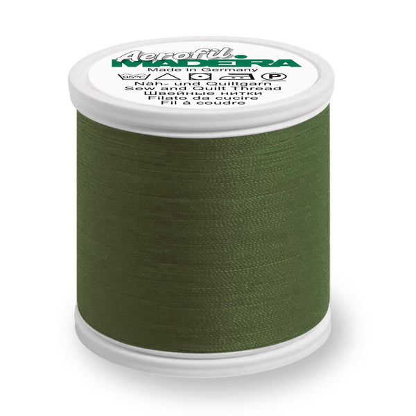 Madeira Aerofil 120 8795 Deep Green 100m Reel