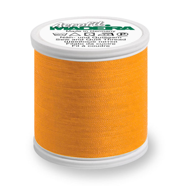 Madeira Aerofil 120 9937 Neon Orange 100m Reel