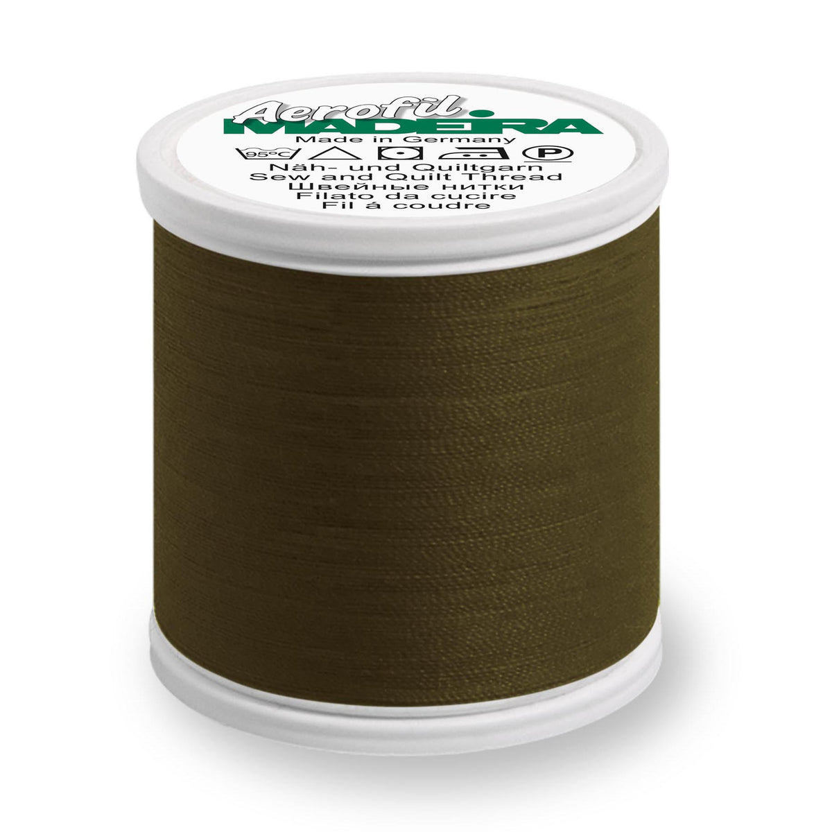 Madeira Aerofil 120 9957 Dark Khaki 100m Reel