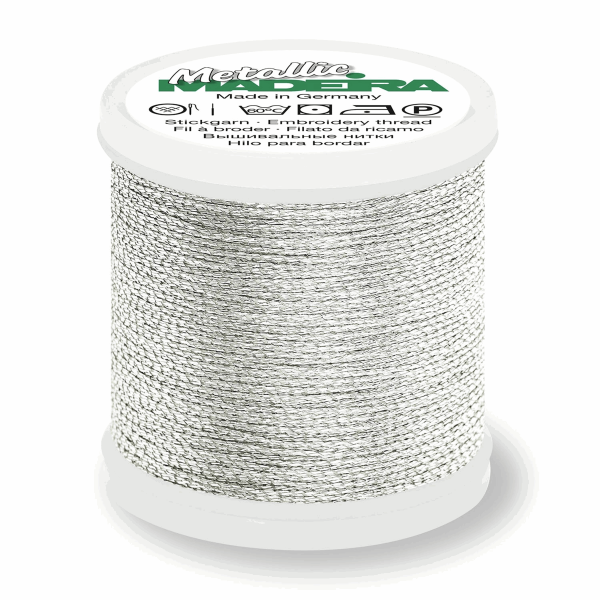 Madeira Metallic 12 Silver 40m Spool