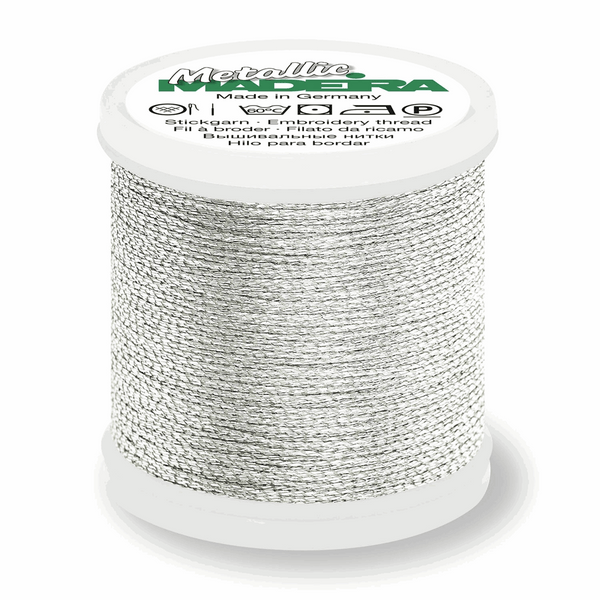 Madeira Metallic 12 Silver 40m Spool
