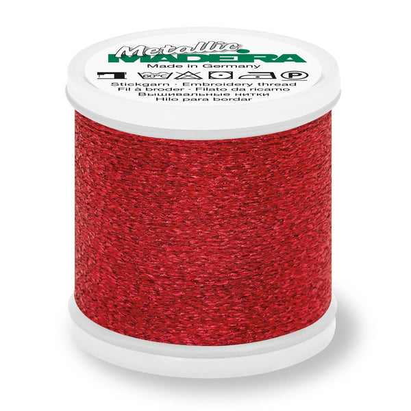 Madeira Metallic 40 15 Ruby 200m Reel