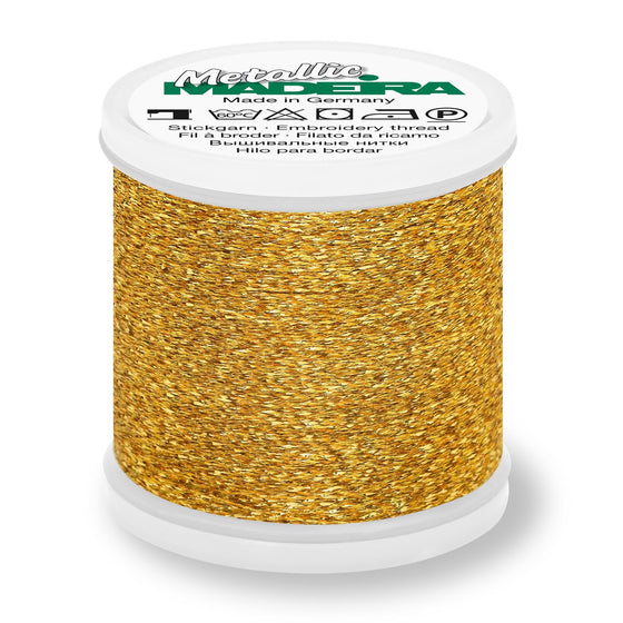 Madeira Metallic 40 21 Gold Medal 200m Reel