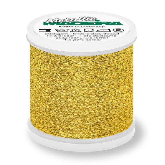 Madeira Metallic 40 25 Gold Nugget 200m Reel