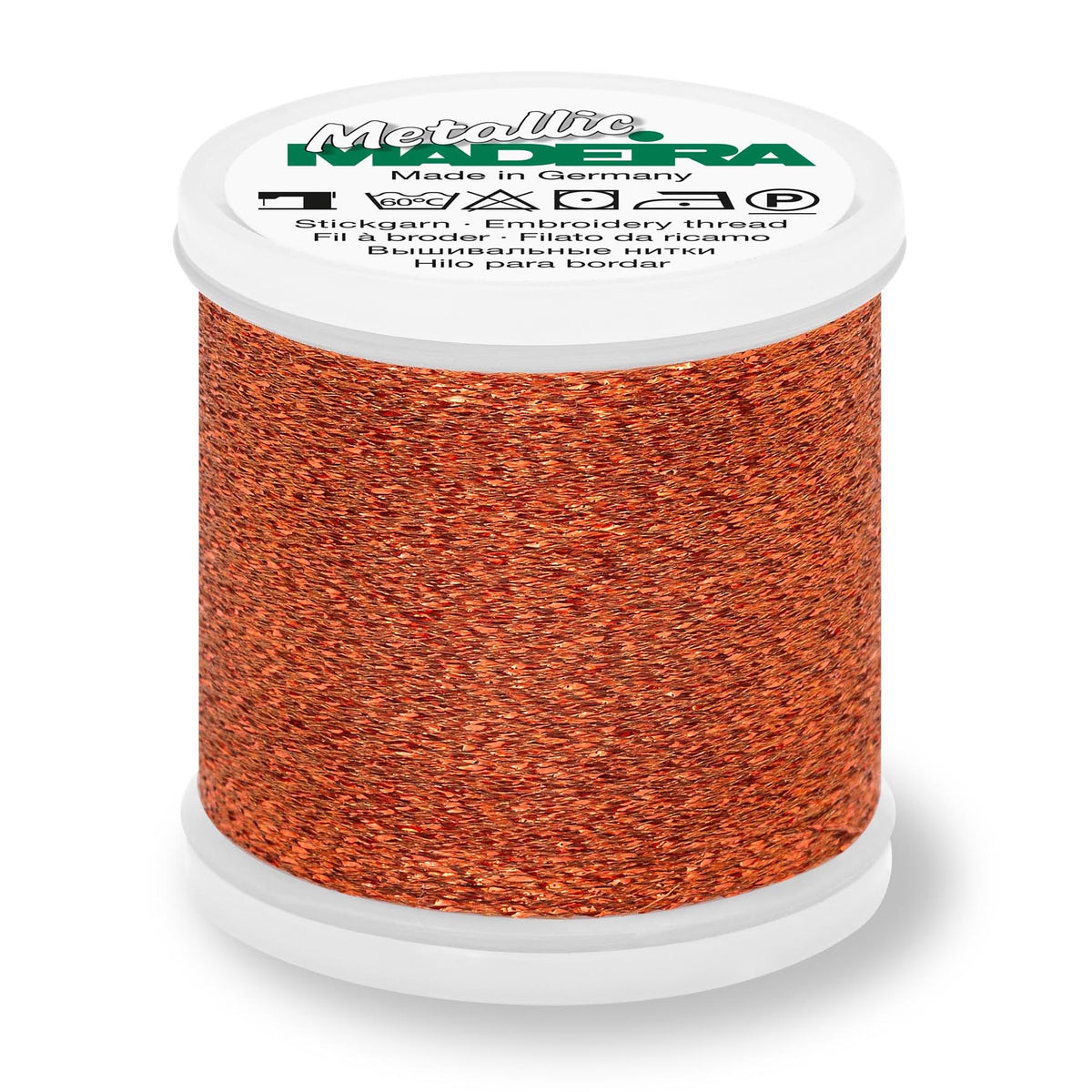 Madeira Metallic 40 28 Amber 200m Reel