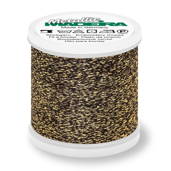 Madeira Metallic 40 251 Antique Gold 200m Reel