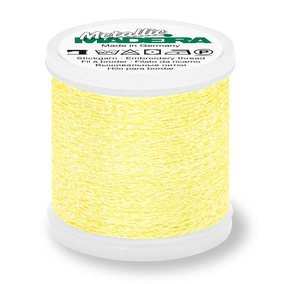 Madeira Metallic 40 303 Lemon Quartz 200m Reel