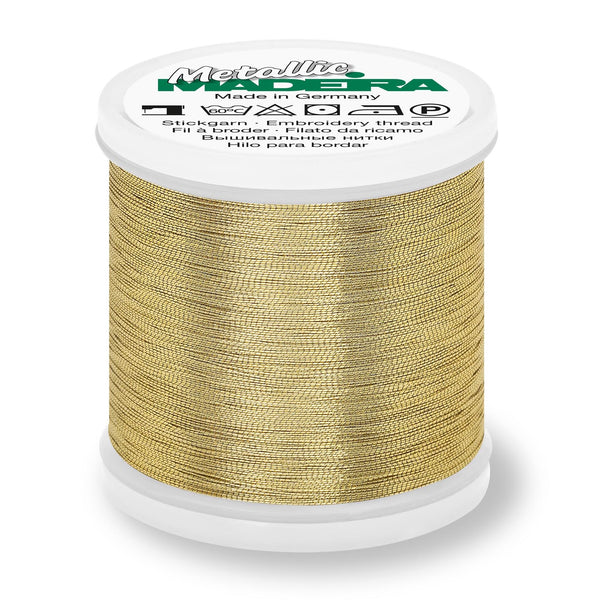304 Madeira Metallic 40 Gold Nugget 200m Reel