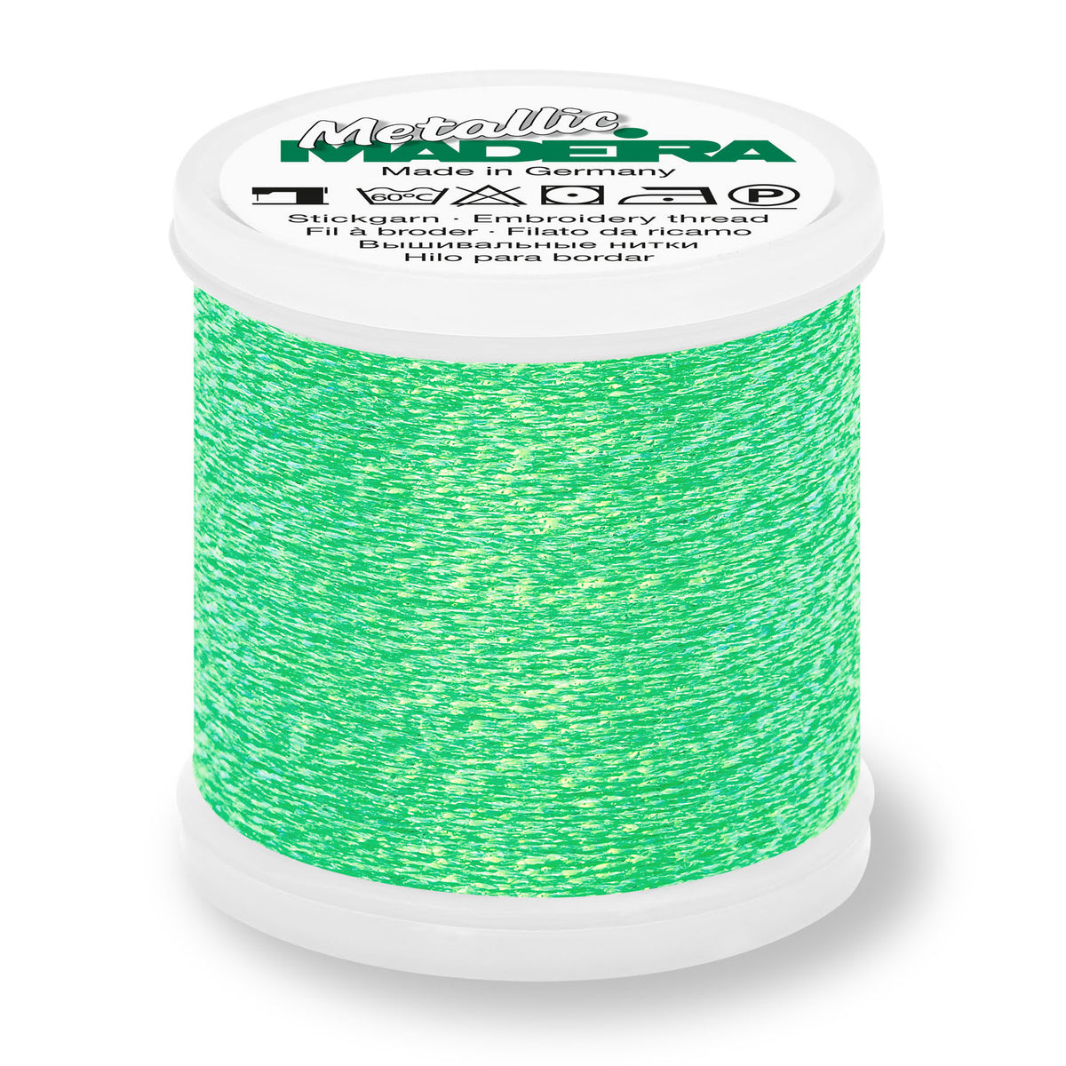 Madeira Metallic 40 305 Lime 200m Reel