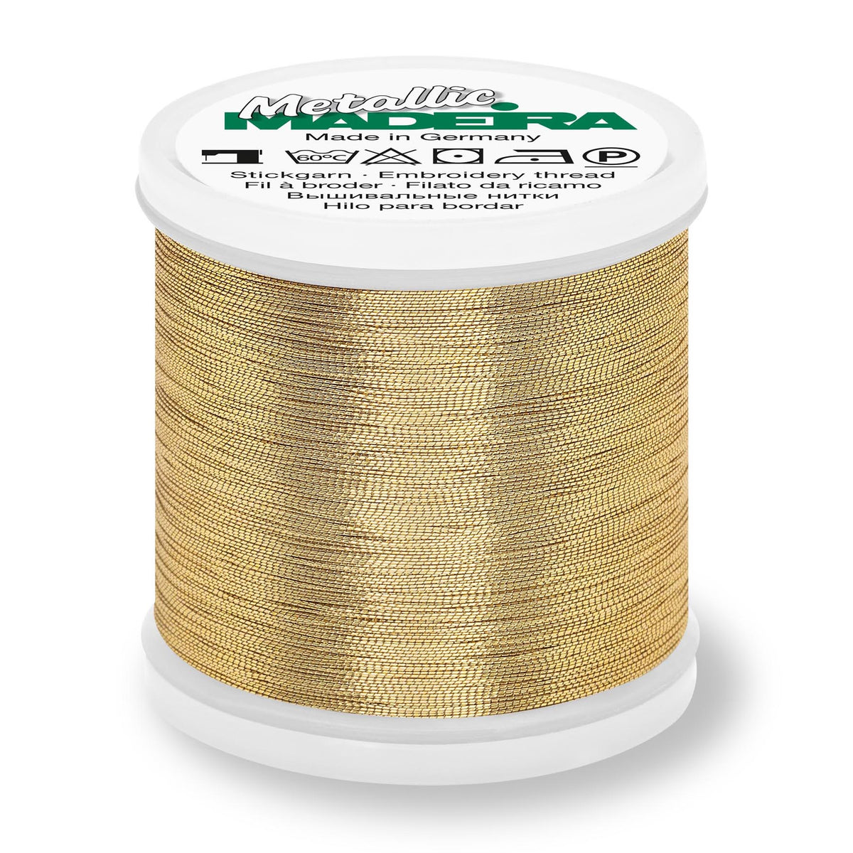 Madeira Metallic 40 306 White Gold 200m Reel