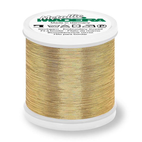 Madeira Metallic 40 306 White Gold 200m Reel