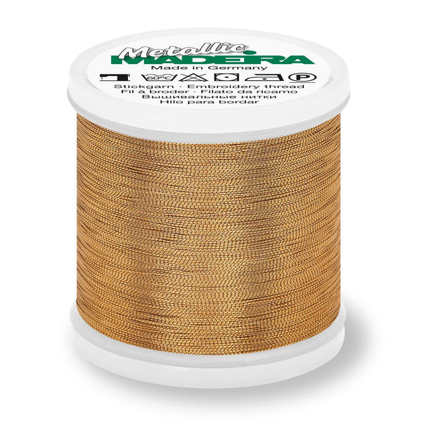 Madeira Metallic 40 307 Fine Gold 200m Reel
