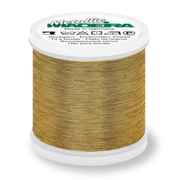 Madeira Metallic 40 324 Classic Gold 200m Reel