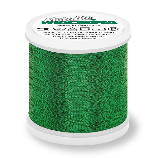 Madeira Metallic 40 358 Dark Emerald 200m Reel