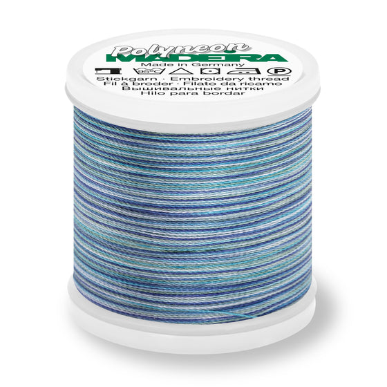 Madeira Polyneon 40 1601 Blue 200m Reel