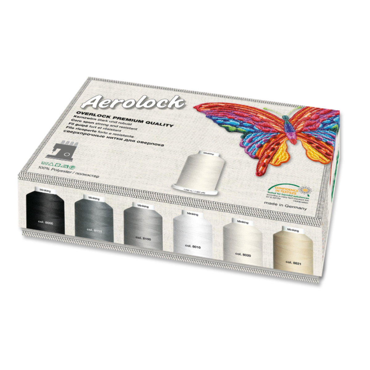 MiniKing Box  - Madeira Aerolock No.125 24 x 1200m (6 cols)