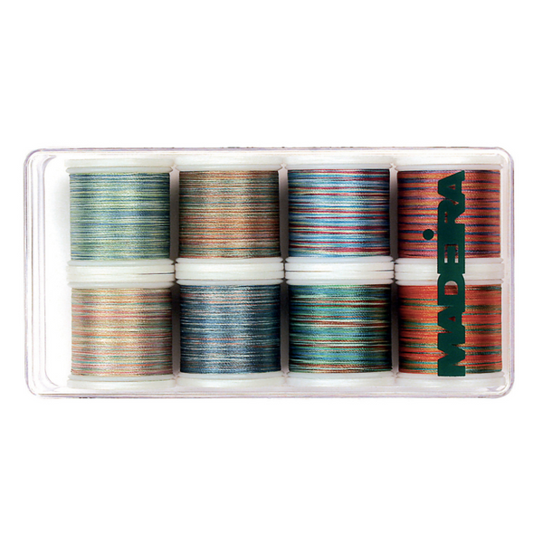 Madeira Small Gift Box 8 Reel x 200m - PolyNeon Multicolour