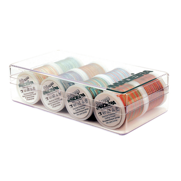 Madeira Small Gift Box 8 Reel x 200m - PolyNeon Multicolour