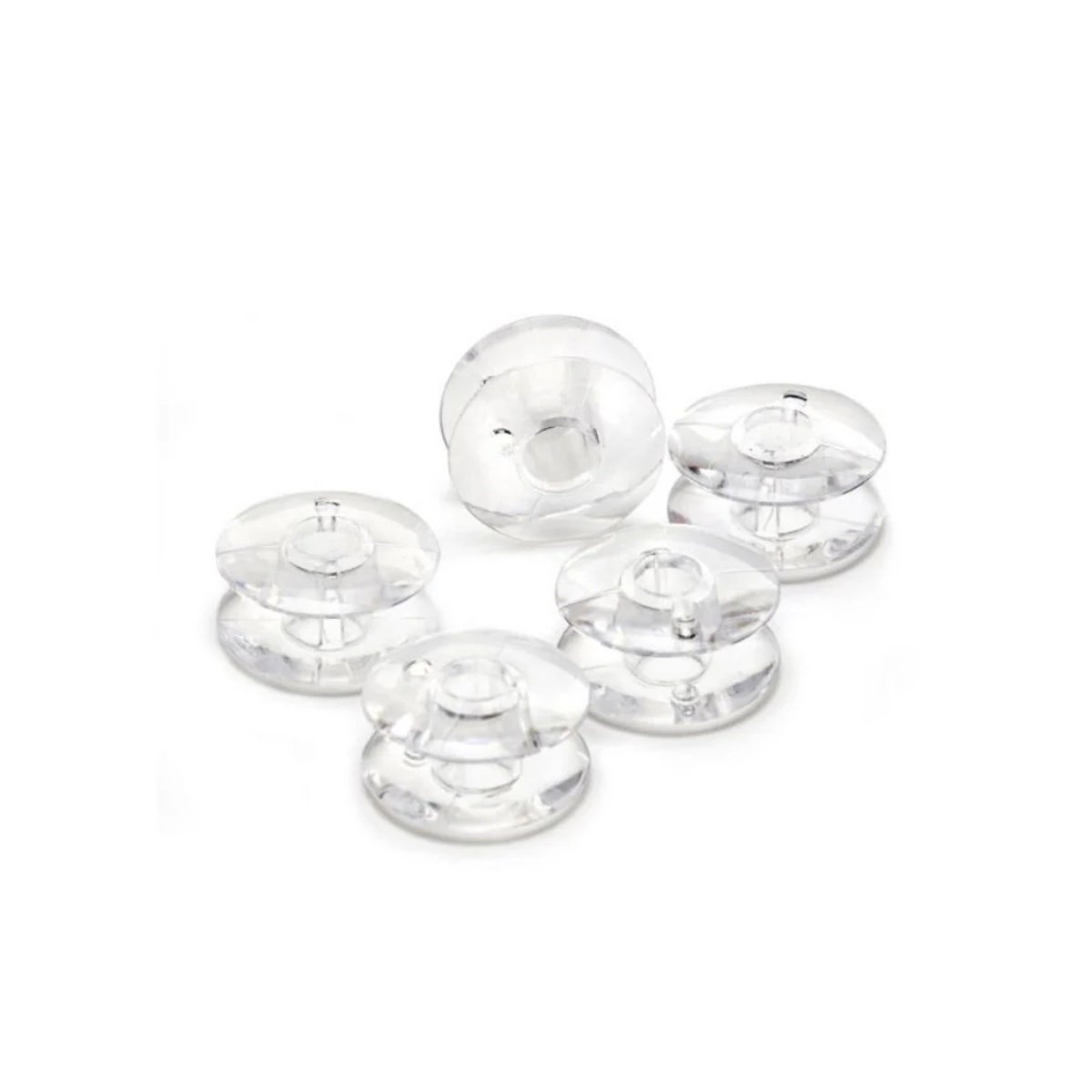 Pfaff 10 pack Clear Bobbins