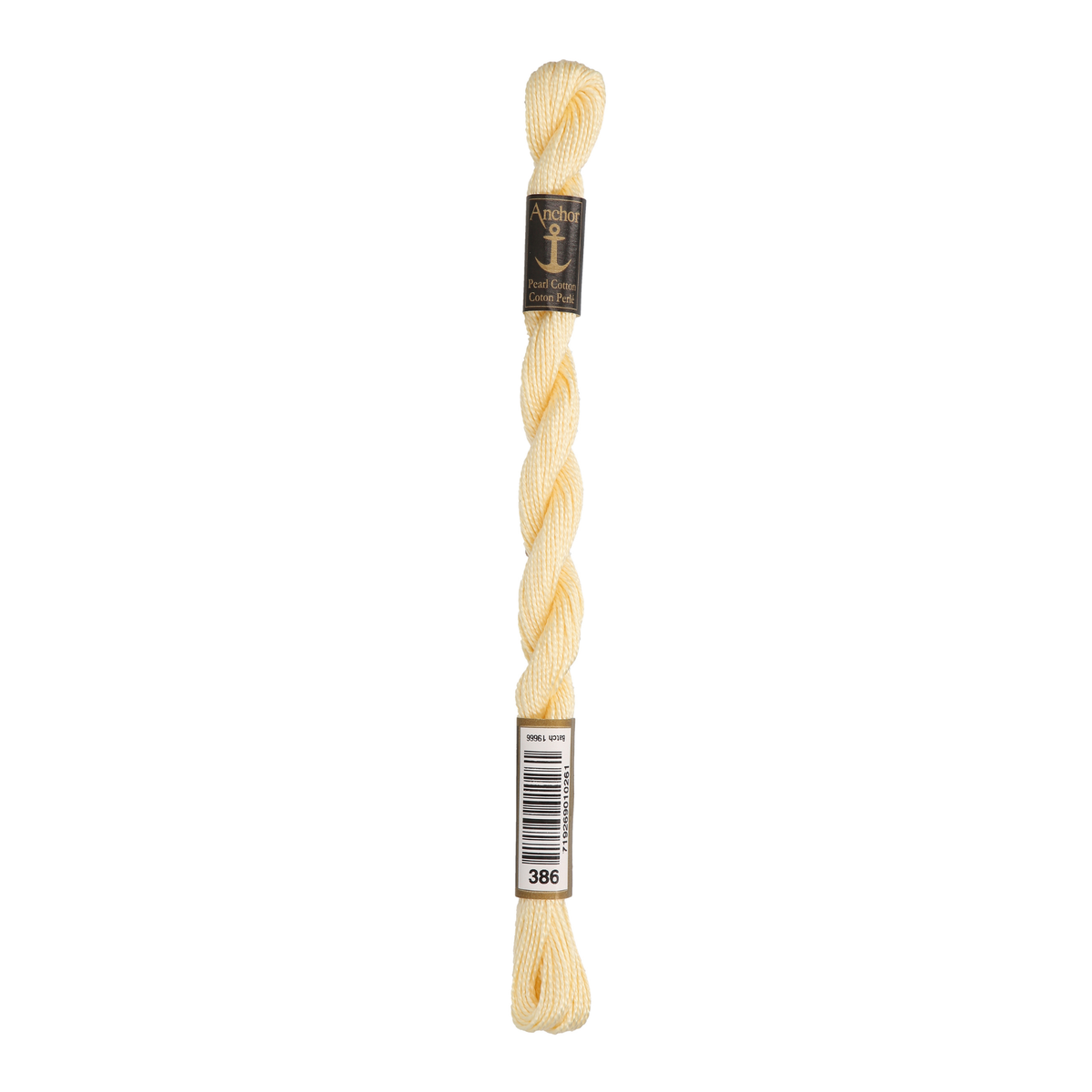 Anchor Pearl 5 Skein 5g (22m) Col.386 Cream