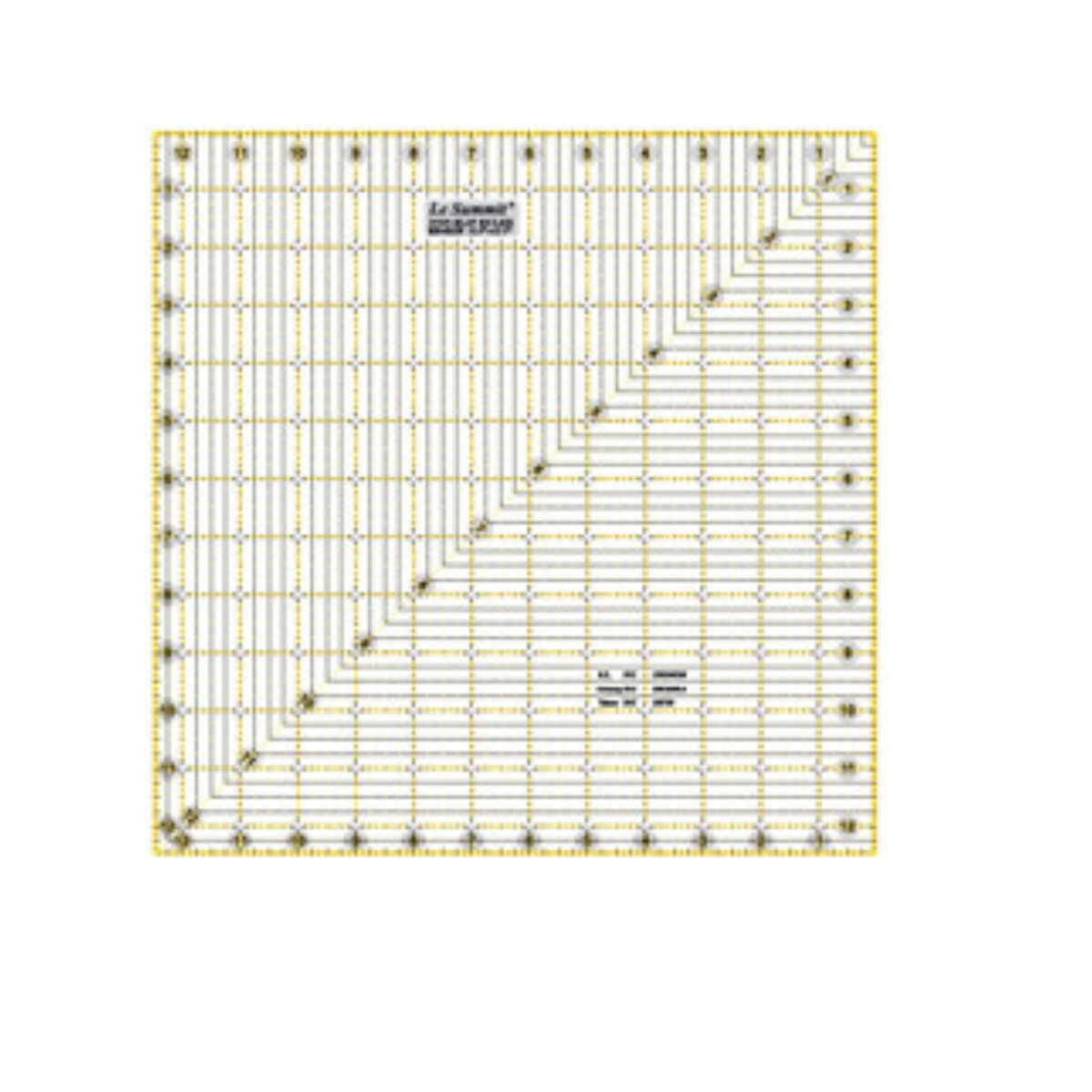 Le Summit Deluxe Ruler 12.5" x 12.5"