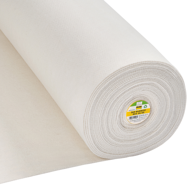 Vlieseline White Bamboo 268 Mix 50/50 Per Metre