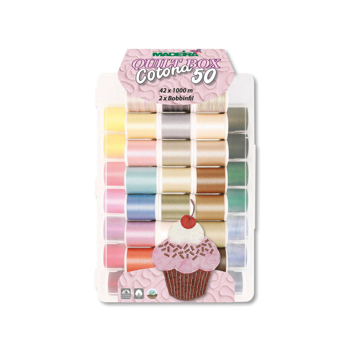 Madeira Cotona 50 Quilt Box - 42 x 1000m