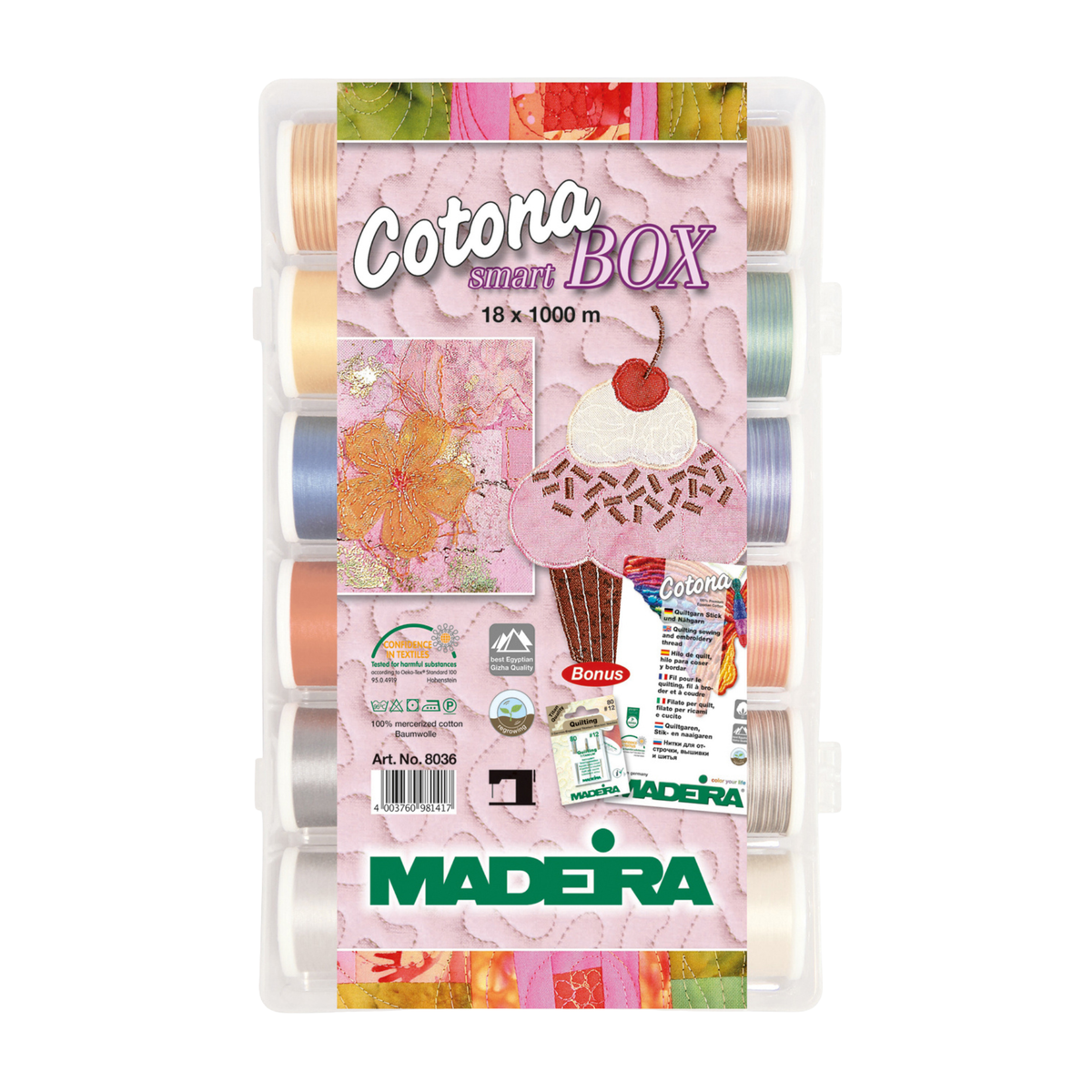Madeira Cotona Smart Box - 18 x 1000m