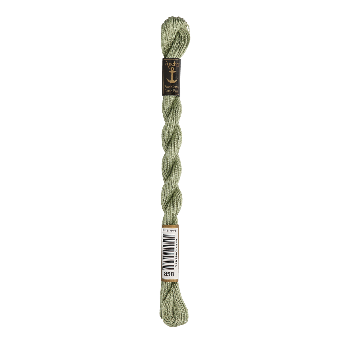 Anchor Pearl 5 Skein 5g (22m) Col.858 Green