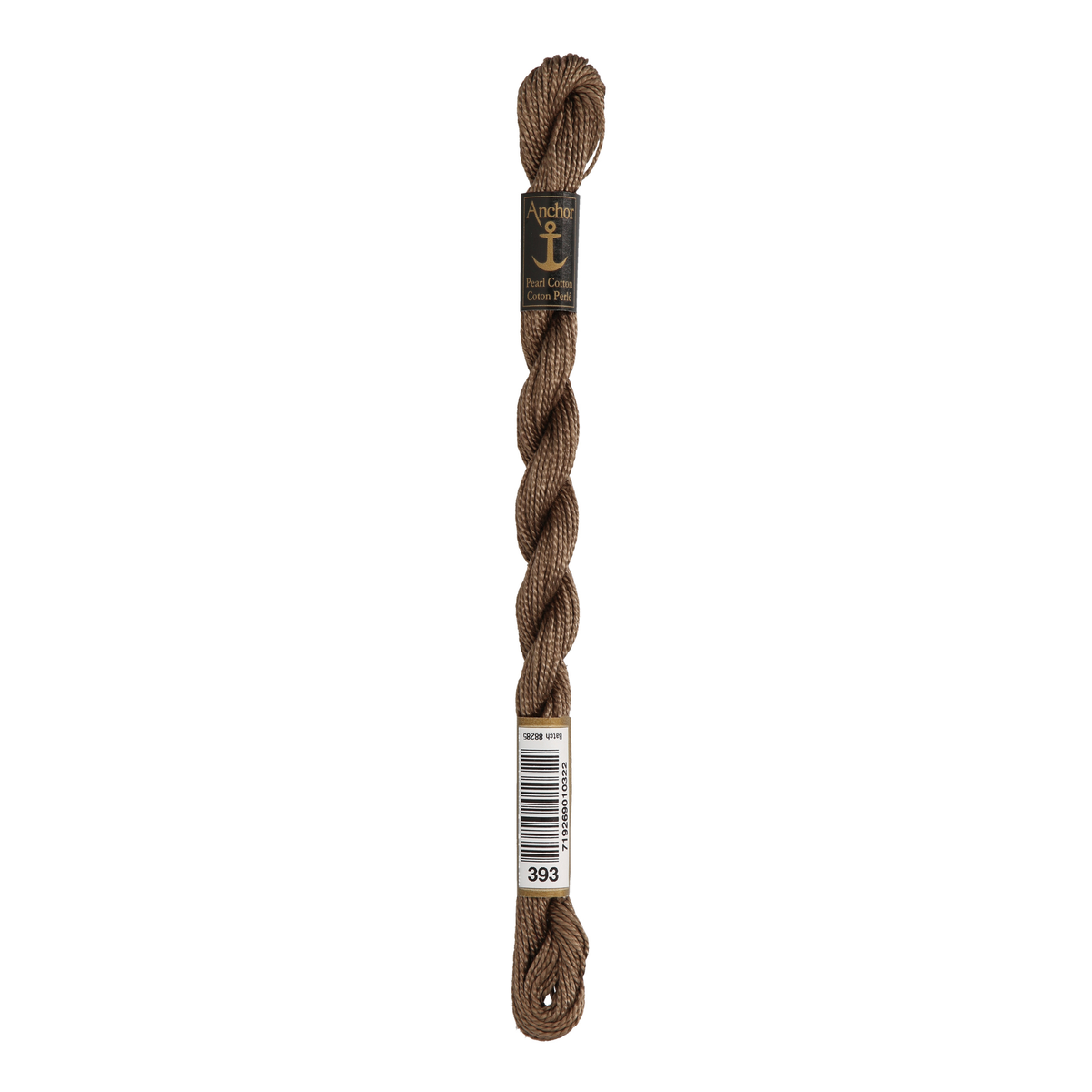 Anchor Pearl 5 Skein 5g (22m) Col.393 Brown